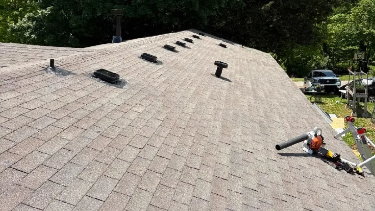 Completed roof replacement at the Ewing residence — Roof Guys Carolinas